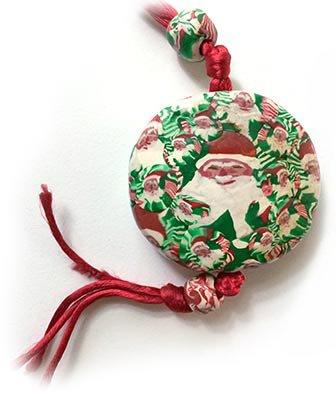 Santa bead