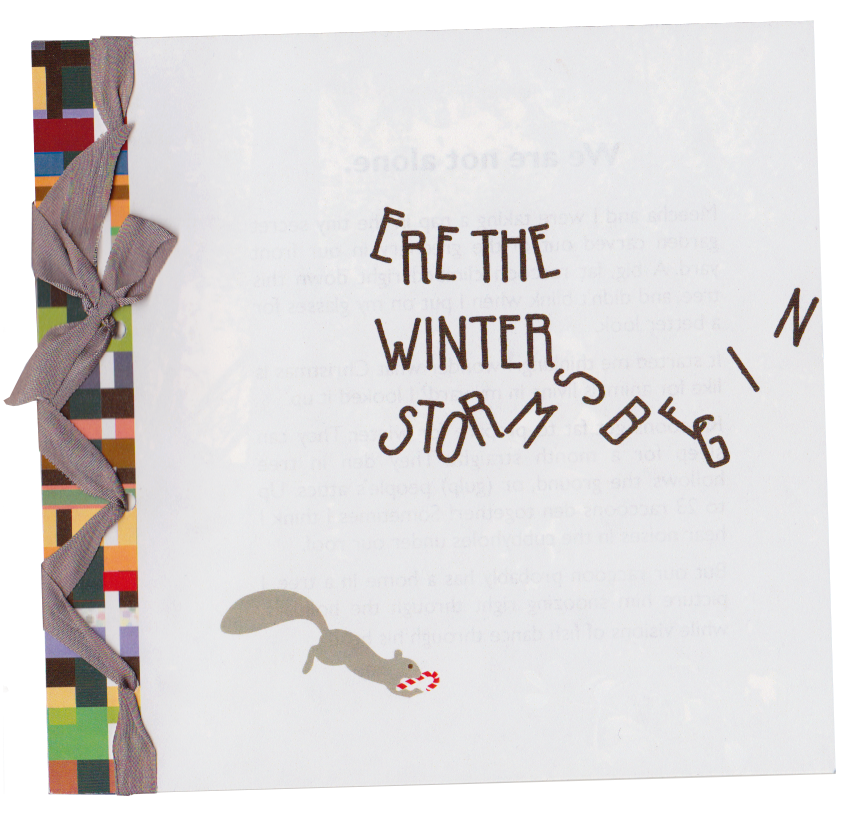 Ere the winter storms begin: cover of the little book