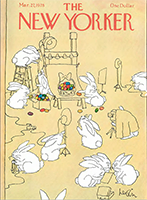 Historic The New Yorker magazine cover