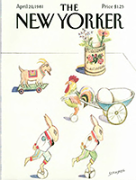 Historic The New Yorker magazine cover