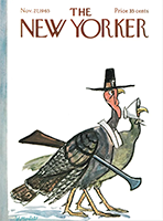 Historic The New Yorker magazine cover