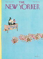 Historic The New Yorker magazine cover