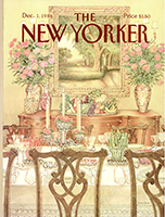 Historic The New Yorker magazine cover