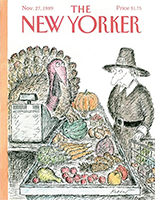 Historic The New Yorker magazine cover