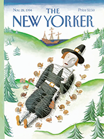 Historic The New Yorker magazine cover