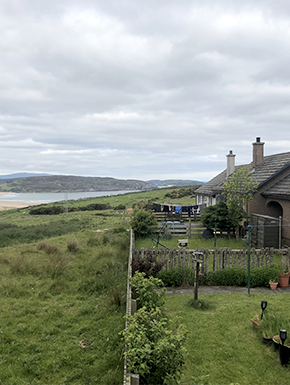 Photo of Scottish scenery from the bus