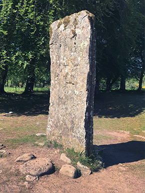 Standing stone