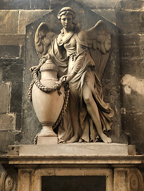 Angel sculpture