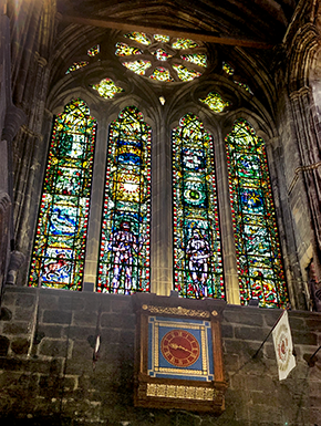 Glasgow cathedral stained glass