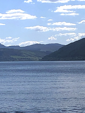 Loch and hills