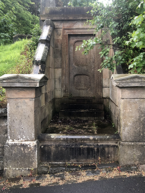 Necropolis tombstone