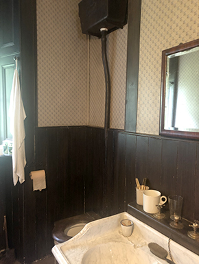 Antique toilet