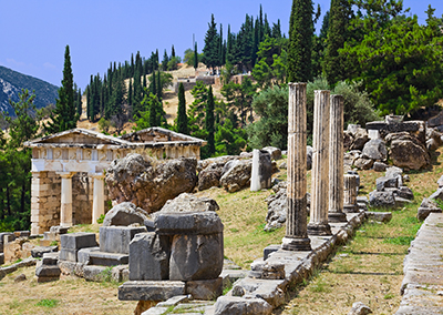 Delphi ruins