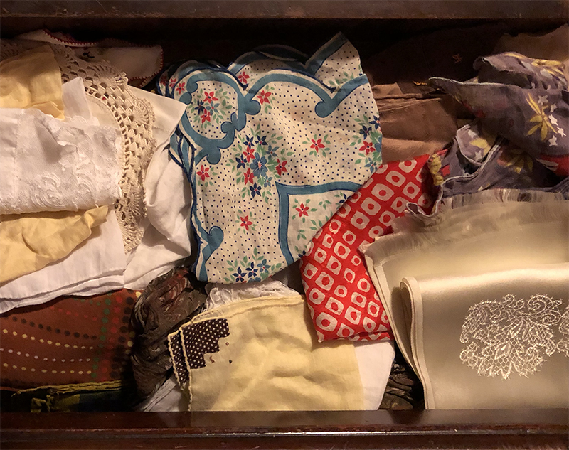 Drawer full of old items