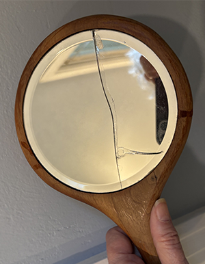 broken mirror
