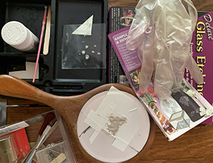 glass etching supplies