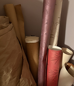 packing tubes and rolled papers