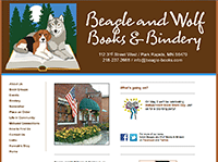 Beagle and Wolf